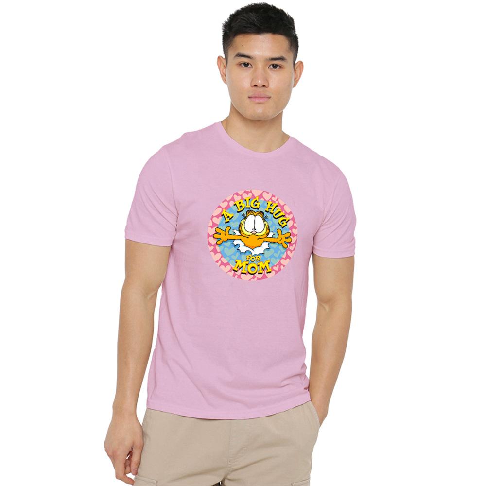 Pink - Lifestyle - Garfield Unisex Adult A Big Hug For Mom T-Shirt