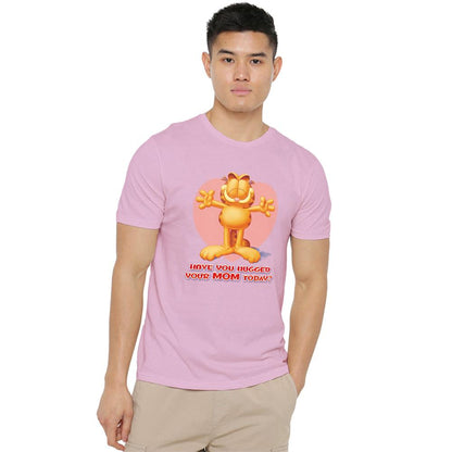 Pink - Lifestyle - Garfield Unisex Adult Have You Hugged Your Mom Today T-Shirt