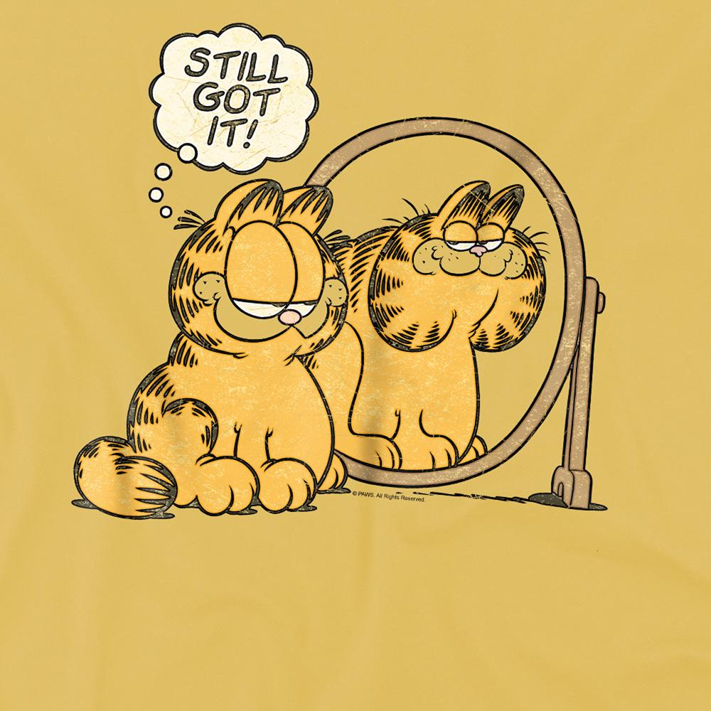 Banana Yellow - Side - Garfield Unisex Adult Still Got It T-Shirt