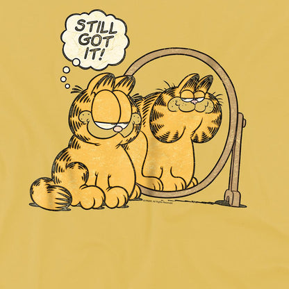 Banana Yellow - Side - Garfield Unisex Adult Still Got It T-Shirt