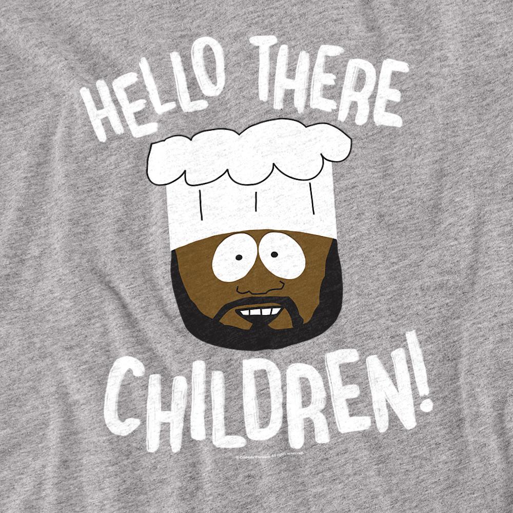 Athletic Heather - Side - South Park Unisex Adult Hello There Children T-Shirt