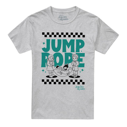 Heather Grey - Lifestyle - Squid Game Unisex Adult Season Three Jump Rope T-Shirt