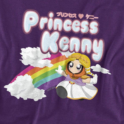 Purple - Side - South Park Unisex Adult Princess Kenny T-Shirt
