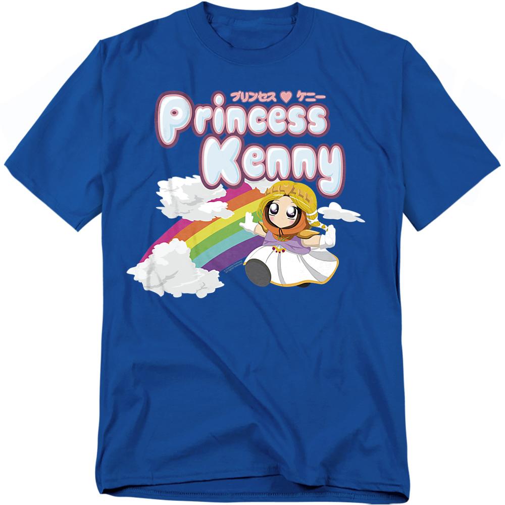 Royal Blue - Front - South Park Unisex Adult Princess Kenny T-Shirt