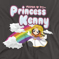 Charcoal - Side - South Park Unisex Adult Princess Kenny T-Shirt