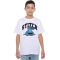 White - Front - Lilo & Stitch Boys Handstand T-Shirt