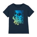 Navy - Lifestyle - Lilo & Stitch Boys Palm Beach Gradient T-Shirt