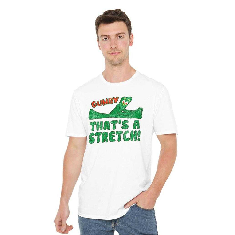 White - Lifestyle - Gumby Unisex Adult That´s A Stretch T-Shirt