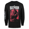 Black - Front - Batman Mens Gotham City Long-Sleeved T-Shirt