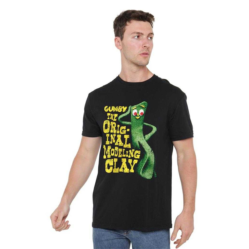 Black - Lifestyle - Gumby Unisex Adult So Punny T-Shirt