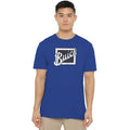 Royal Blue - Back - Buick Unisex Adult Distressed Emblem T-Shirt
