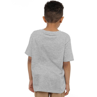 Athletic Heather - Side - Lilo & Stitch Childrens-Kids Ice Cream Heather T-Shirt