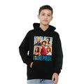 Black - Lifestyle - One Piece Live Action Childrens-Kids Group Hoodie