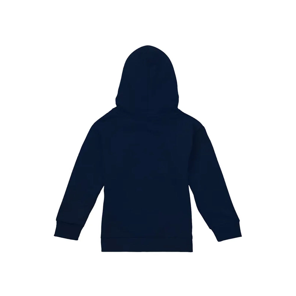 Navy - Back - One Piece Live Action Childrens-Kids Group Hoodie