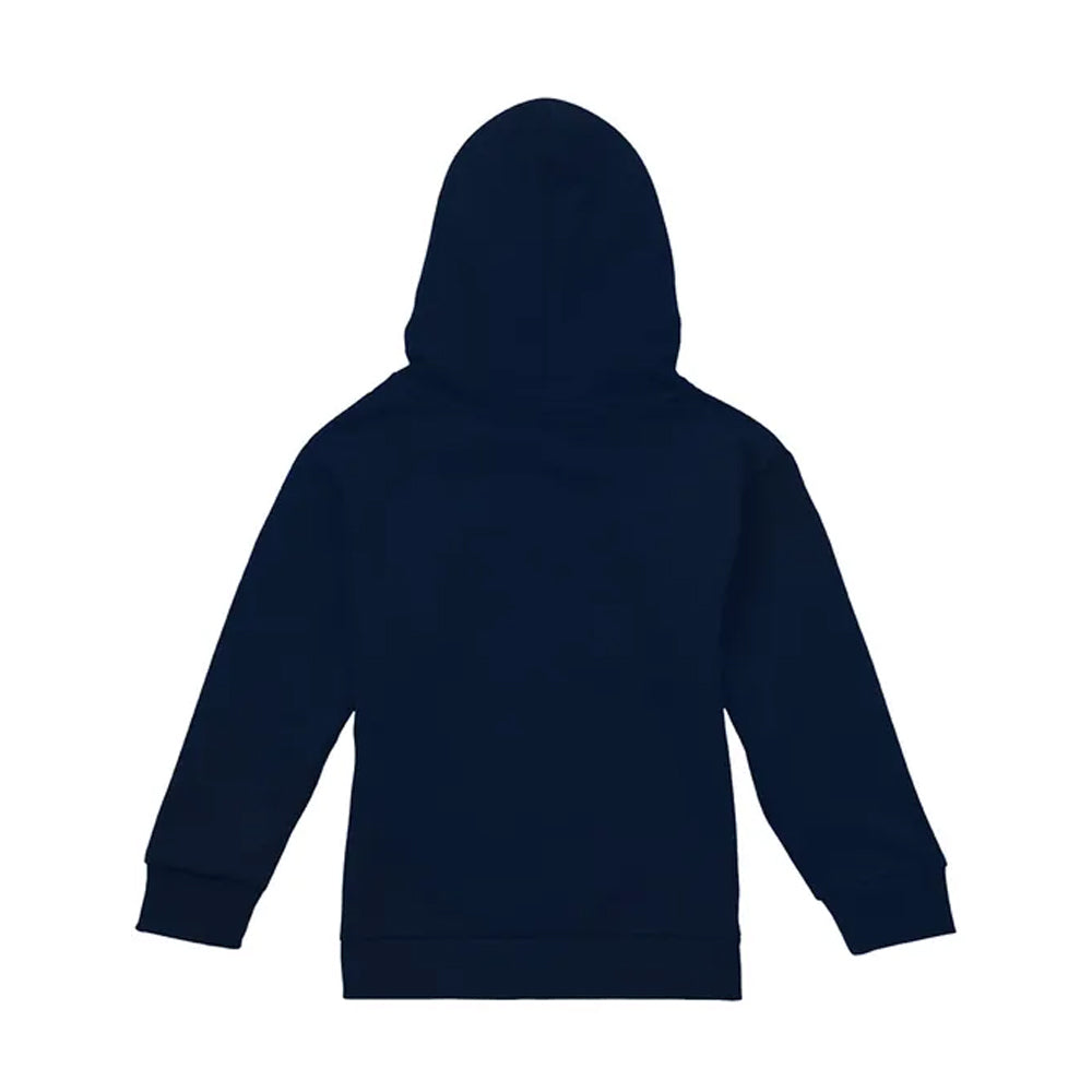 Navy - Back - One Piece Childrens-Kids Dracule Mihawk Portrait Hoodie
