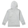 Athletic Heather - Back - One Piece Childrens-Kids Jolly Roger Straw Hat Hoodie