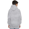 Athletic Heather - Pack Shot - One Piece Childrens-Kids Jolly Roger Straw Hat Hoodie