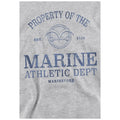 Athletic Heather - Side - One Piece Childrens-Kids Marine Athletic Dept Hoodie