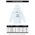 Black - Close up - One Piece Childrens-Kids Marine Athletic Dept Hoodie