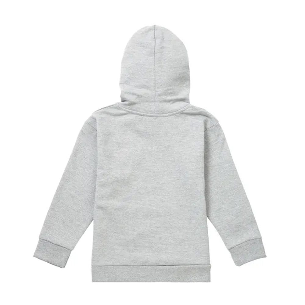 Athletic Heather - Back - One Piece Live Action Childrens-Kids Luffy Portrait Hoodie