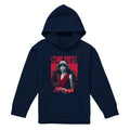 Navy - Front - One Piece Live Action Childrens-Kids Luffy Portrait Hoodie
