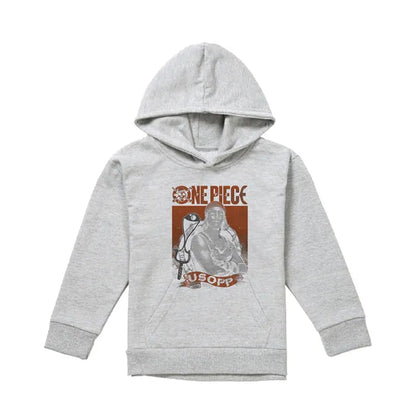 Athletic Heather - Front - One Piece Live Action Childrens-Kids Usopp Portrait Hoodie
