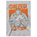 Athletic Heather - Side - One Piece Live Action Childrens-Kids Nami Portrait Hoodie