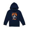 Navy - Front - One Piece Live Action Childrens-Kids Nami Portrait Hoodie
