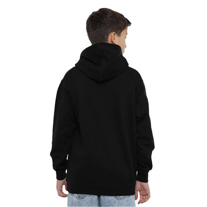 Black - Pack Shot - One Piece Live Action Childrens-Kids Luffy Hoodie