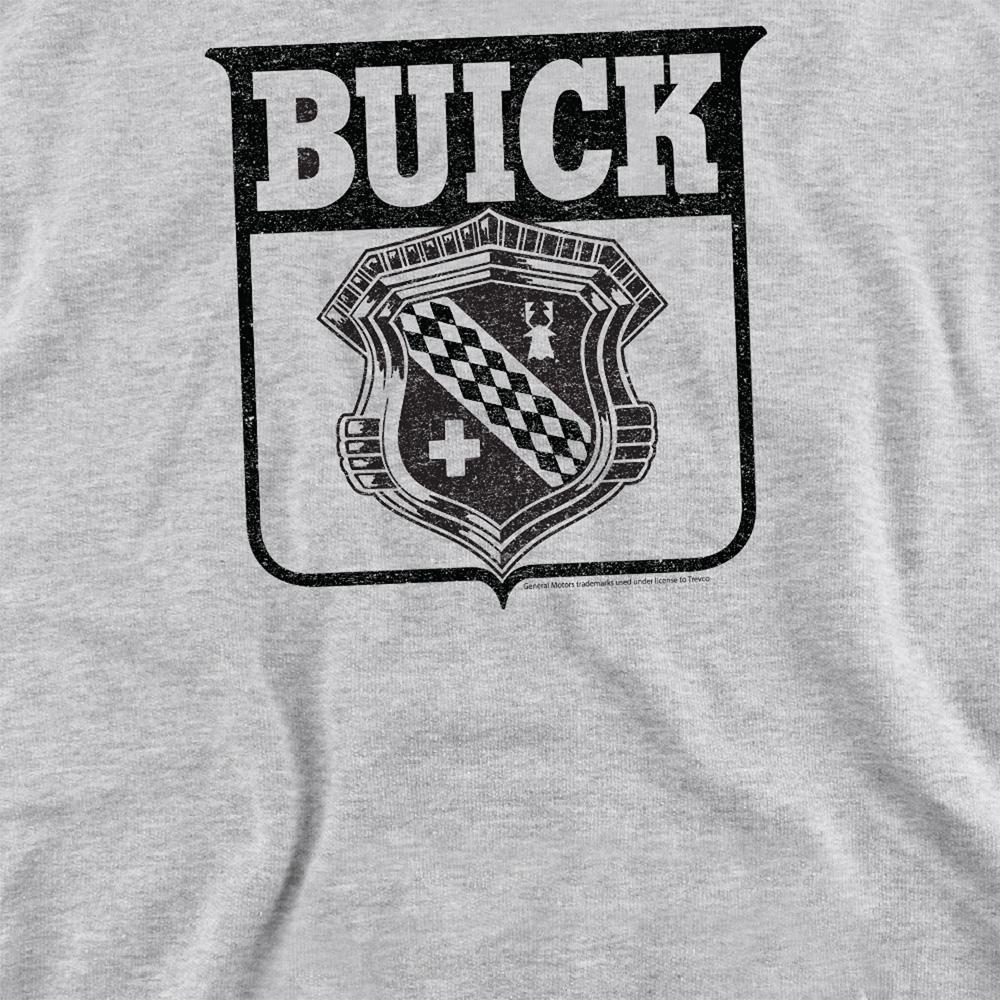 Athletic Heather - Side - Buick Unisex Adult 1946 Emblem Sweatshirt