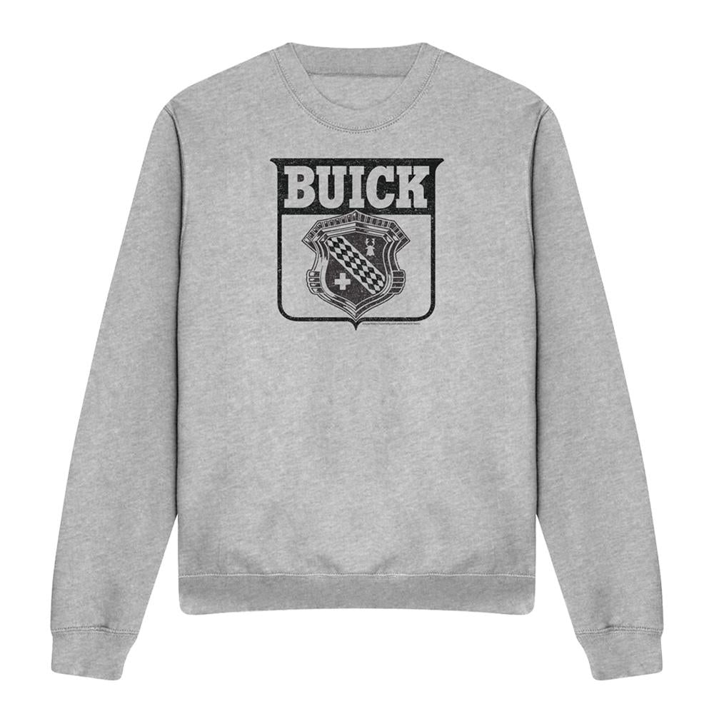 Athletic Heather - Front - Buick Unisex Adult 1946 Emblem Sweatshirt