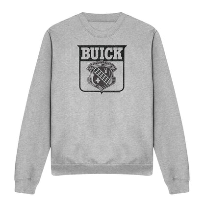 Athletic Heather - Front - Buick Unisex Adult 1946 Emblem Sweatshirt