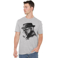 Athletic Heather - Lifestyle - Breaking Bad Unisex Adult Heisenberg Sketch T-Shirt