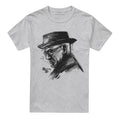 Athletic Heather - Front - Breaking Bad Unisex Adult Heisenberg Sketch T-Shirt