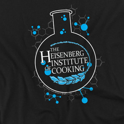 Black - Side - Breaking Bad Unisex Adult The Heisenberg Institute Of Cooking T-Shirt