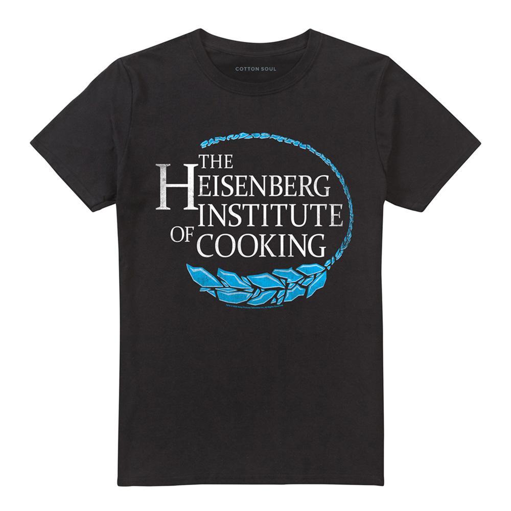 Black - Front - Breaking Bad Unisex Adult The Heisenberg Institute Of Cooking T-Shirt