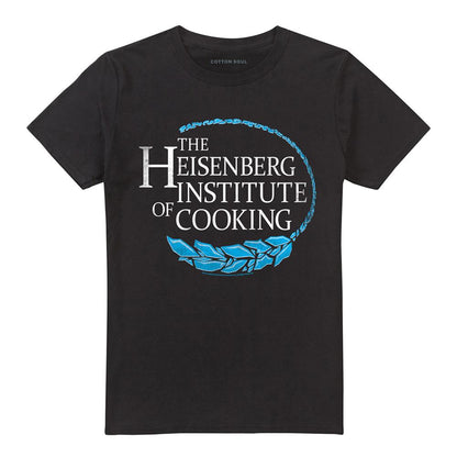 Black - Front - Breaking Bad Unisex Adult The Heisenberg Institute Of Cooking T-Shirt