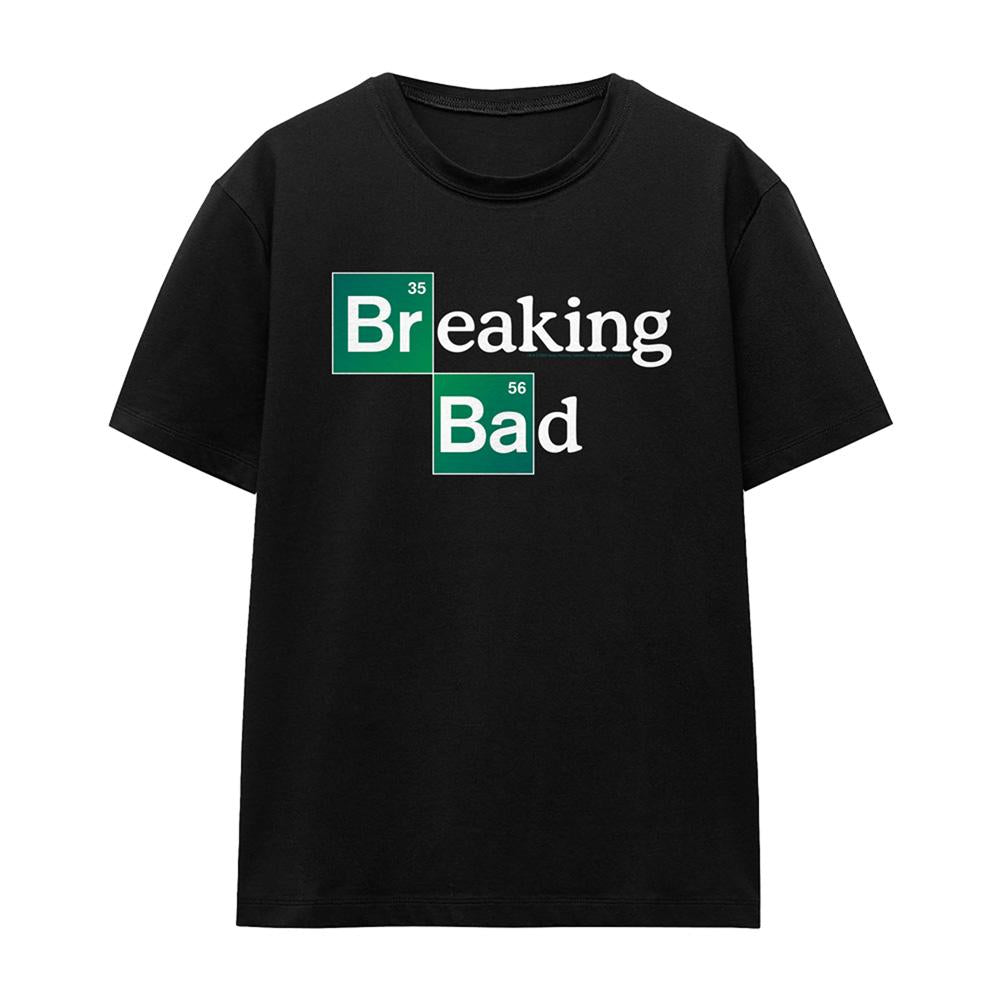 Black - Front - Breaking Bad Womens-Ladies Logo T-Shirt