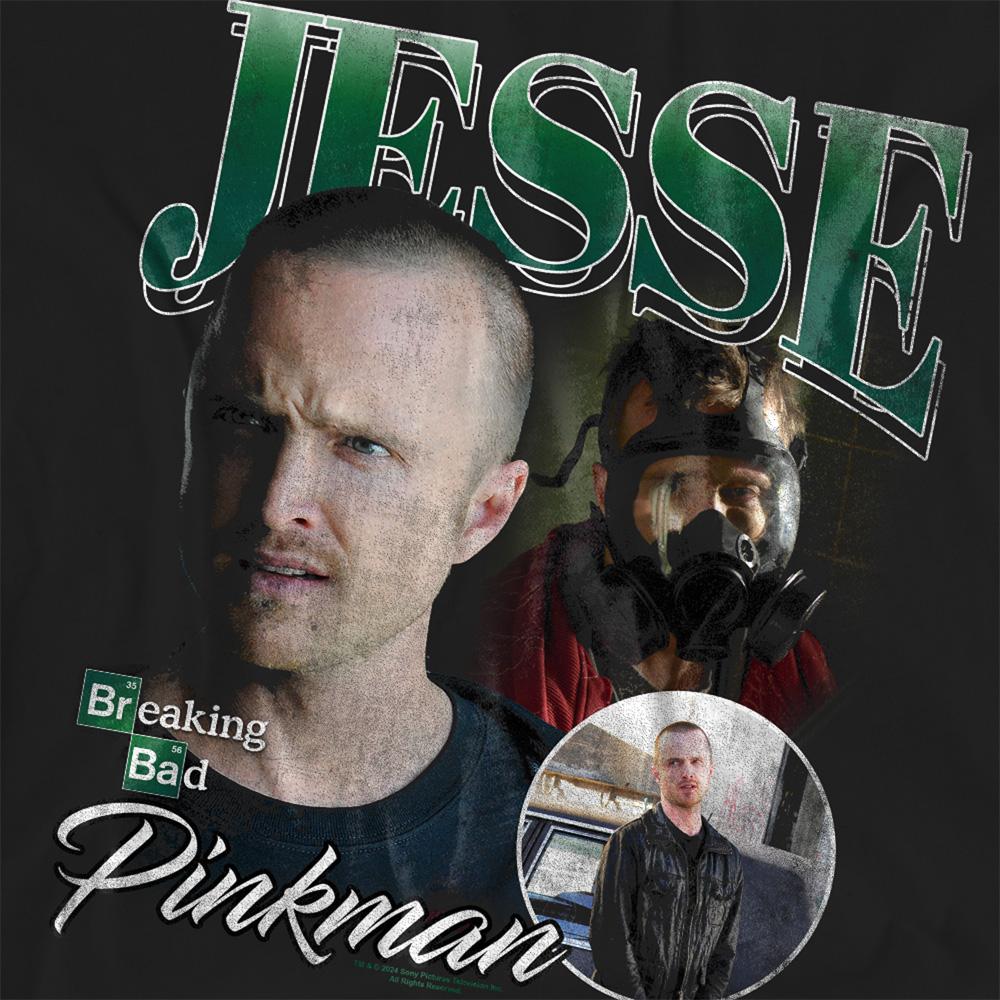 Black - Side - Breaking Bad Womens-Ladies Homage Jesse Pinkman T-Shirt