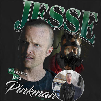 Black - Side - Breaking Bad Womens-Ladies Homage Jesse Pinkman T-Shirt