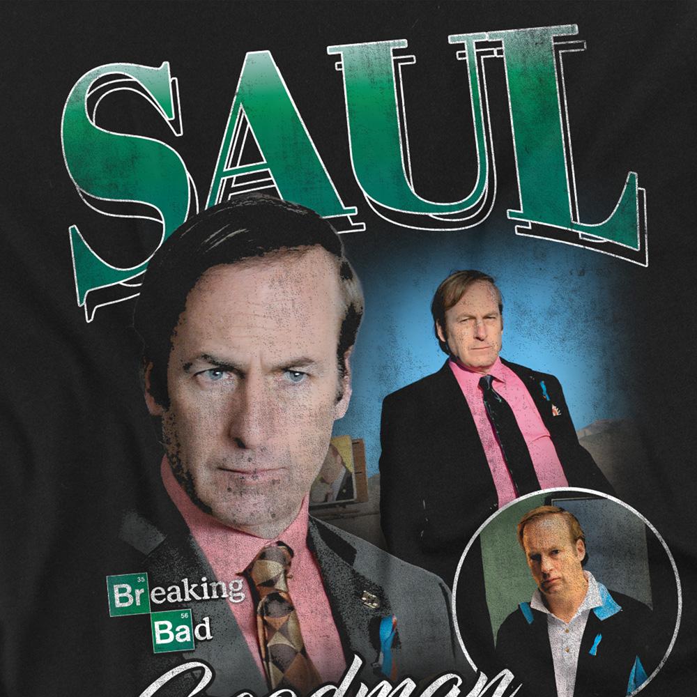 Black - Side - Breaking Bad Unisex Adult Homage Saul Goodman T-Shirt