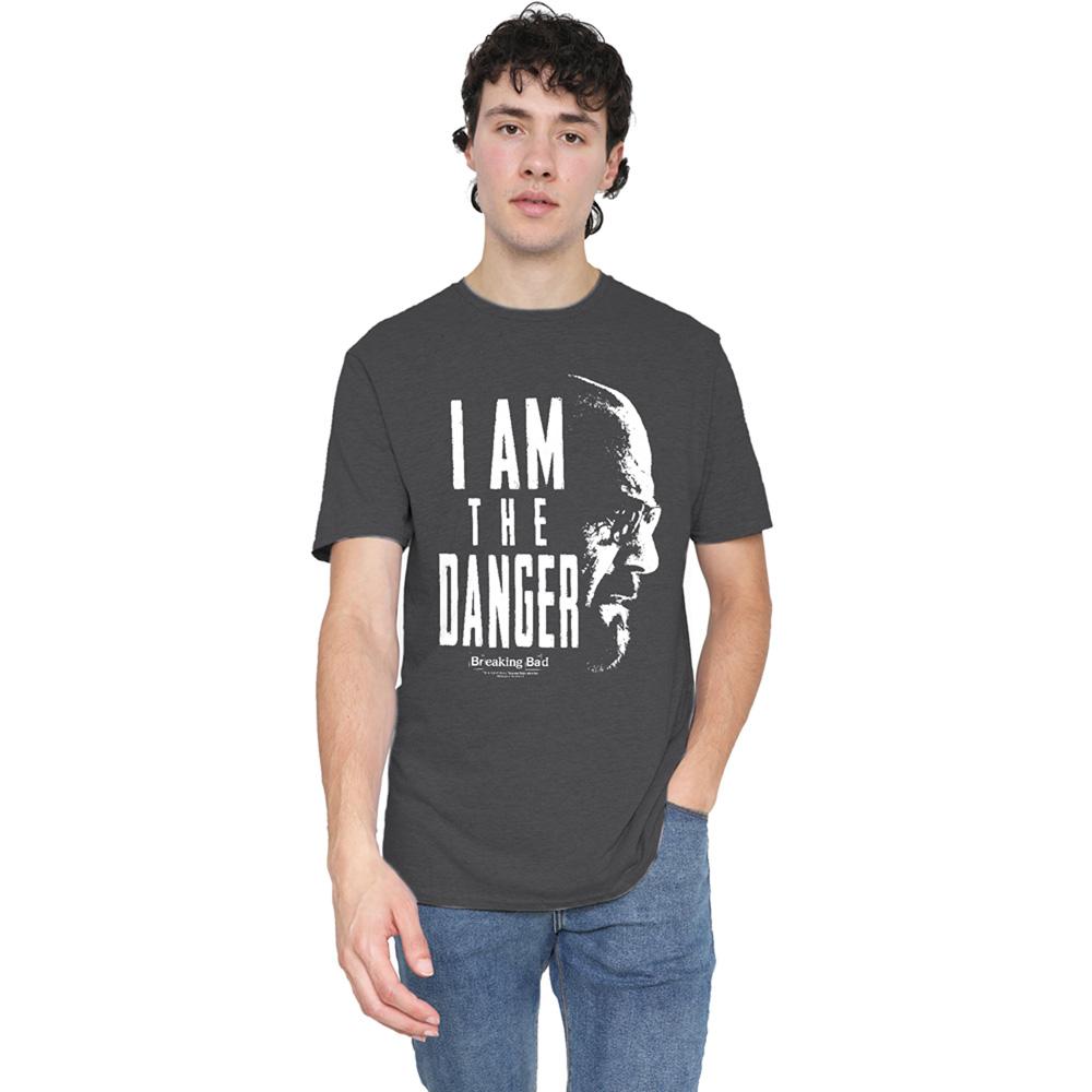 Charcoal - Lifestyle - Breaking Bad Unisex Adult I Am The Danger T-Shirt