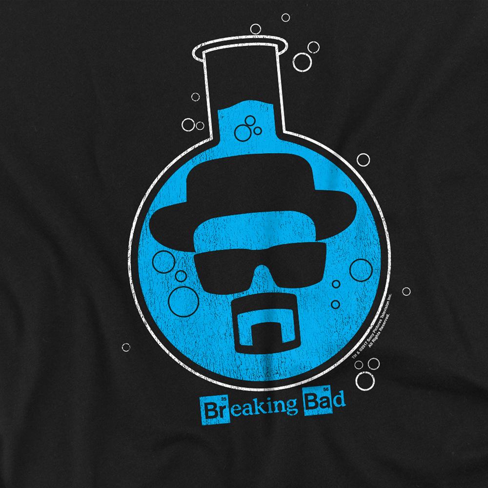 Black - Side - Breaking Bad Unisex Adult Bad Breaker T-Shirt