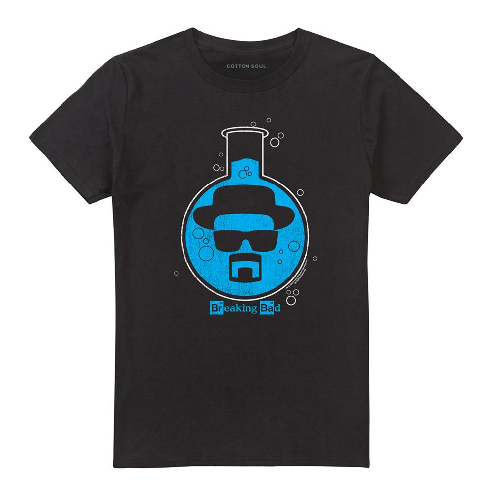 Black - Front - Breaking Bad Unisex Adult Bad Breaker T-Shirt