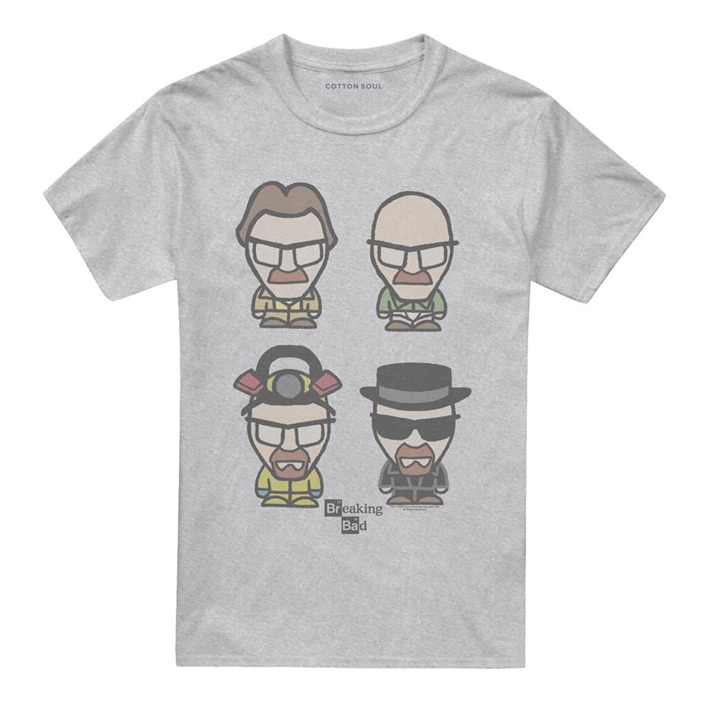 Athletic Heather - Front - Breaking Bad Unisex Adult T-Shirt
