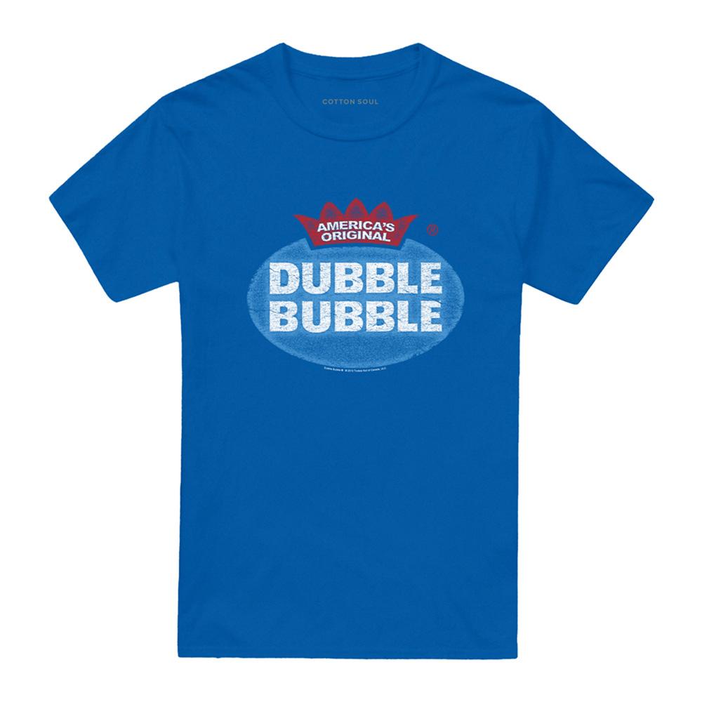 Royal Blue - Front - Dubble Bubble Unisex Adult Vintage Logo T-Shirt