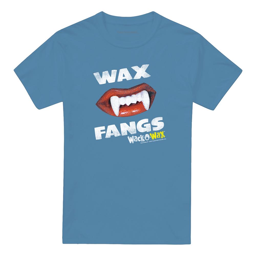 Carolina Blue - Front - Dubble Bubble Unisex Adult Fangs T-Shirt