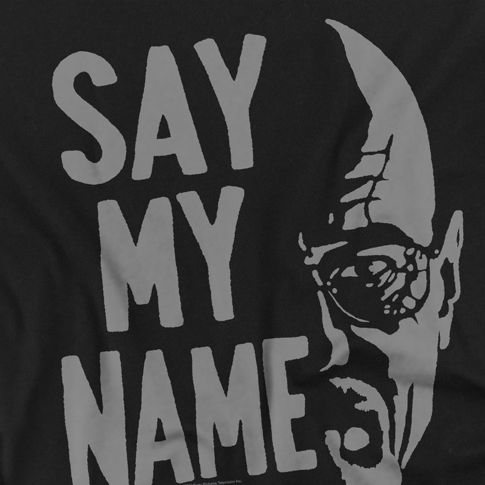 Black - Pack Shot - Breaking Bad Unisex Adult Say My Name T-Shirt