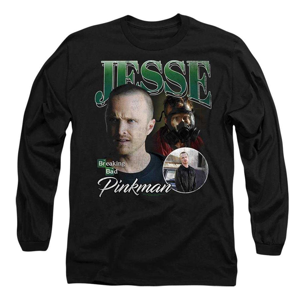 Black - Front - Breaking Bad Unisex Adult Homage Jesse Pinkman T-Shirt