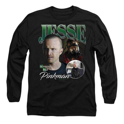 Black - Front - Breaking Bad Unisex Adult Homage Jesse Pinkman T-Shirt